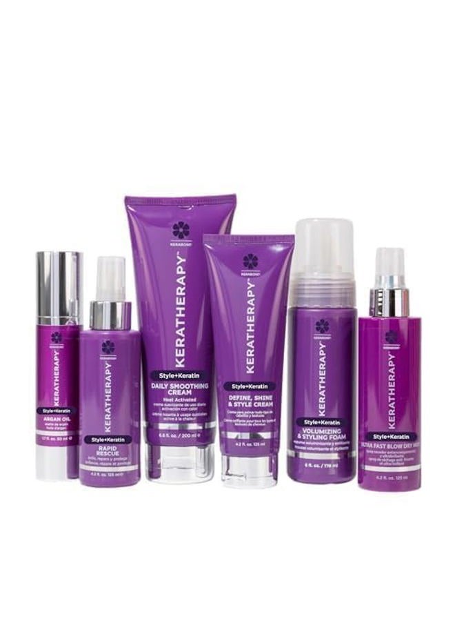 KERATHERAPY Keratin Infused Color Protect Blowout Spray, Clear, 4.2 Fl Oz - Image 3